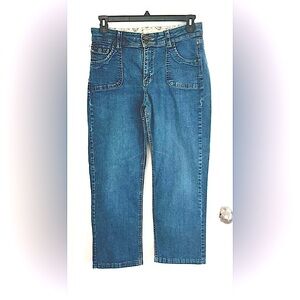 Riders Denim Jeans With Two Buttons